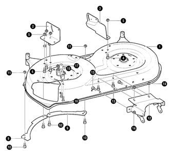 Part Location Diagram of 92426E700 Briggs and Stratton PLATE REAR